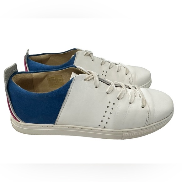 M.Mustache Shoes - M.Mustache Low-top Trainers Sneakers Blue pink white retro shoes women’s 7